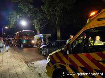 Vier auto’s beschadigd bij aanrijding in Otterlo, bestuurder aangehouden