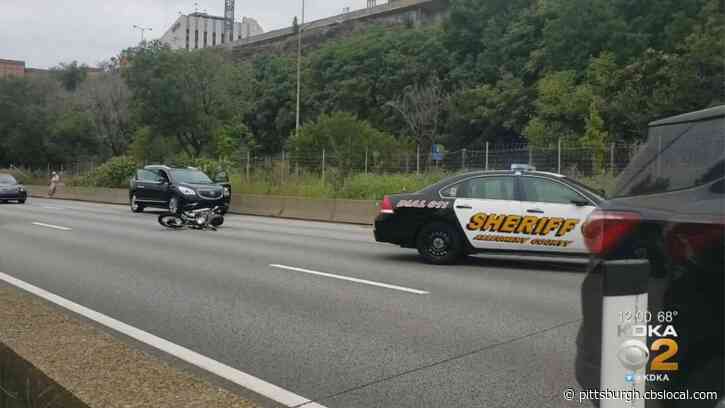 Deadly Motorcycle Crash Backs Up Traffic On Parkway East