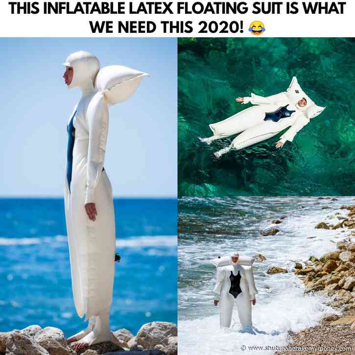 Inflatable Latex Floating Suit
