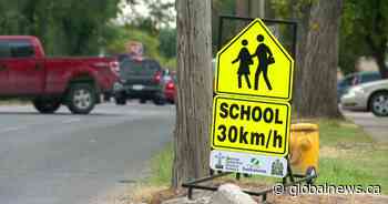 School speed limits in force Sept. 1 in Saskatoon