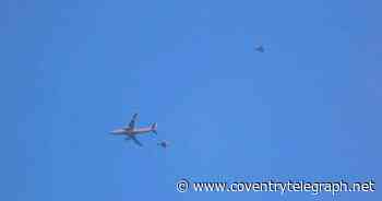 Mid-air drama as Ryanair flight intercepted by RAF jets over Solihull after 'security threat' - Coventry Live