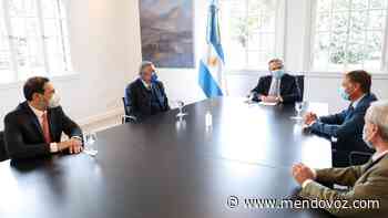 Suarez se reunió con el Presidente en Olivos - Mendovoz