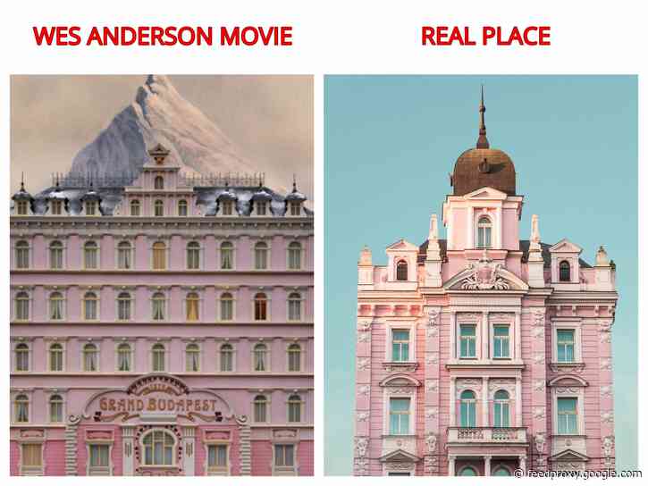 A new book showcases real-life places around the world that look straight out of a Wes Anderson film — here's an early look at the fantastical dupes
