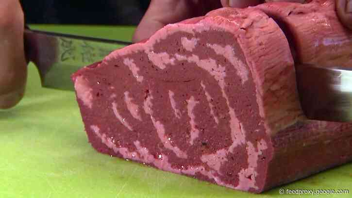 Alternative meat startup is hoping this 3D-printed steak could upend the meat industry