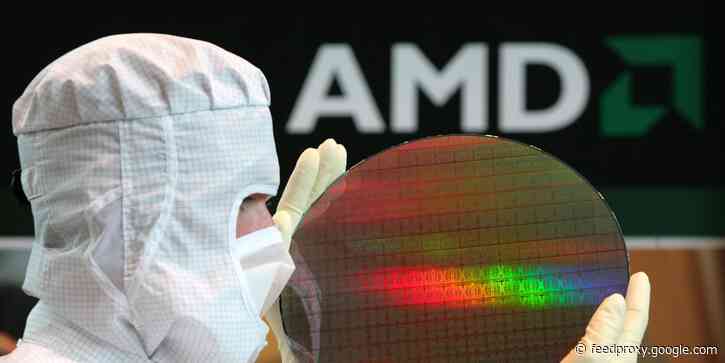 Chipmaker AMD surges as much as 8% after launching Nvidia competitor card