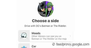 Let Batman or the Riddler guide you on your next Waze trip     - Roadshow