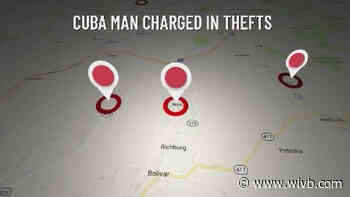 Cua man charged in thefts