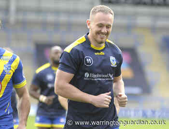 Warrington Wolves players all smiles against Wakefield Trinity