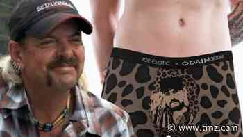Joe Exotic Launching Underwear Fashion Line With His Face on Crotch