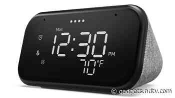 Lenovo Smart Clock Essential With Built-in Google Assistant Launched
