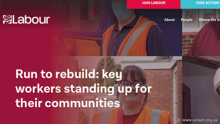 Run to help Labour rebuild our communities