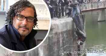 David Olusoga wishes he had witnessed Colston statue coming down