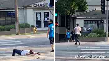 LAPD Cops Let Blatantly, Visibly Intoxicated Man Walk Away from Crash Scene