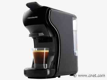 Brew espresso at home with Frigidaire's new multipod machine for $75     - CNET