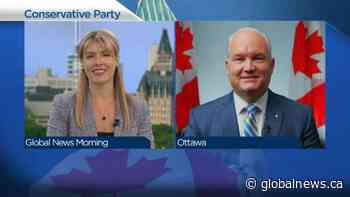 Federal Conservative leader Erin O’Toole