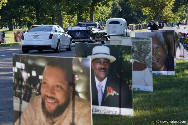 Detroit turns island park into COVID-19 memorial garden