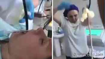 Crazy Video as Doctor Pulls 4-Foot Snake Out of Woman's Throat