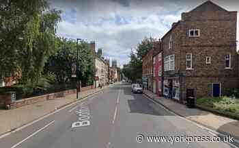 Crash involving moped and van on Bootham in York
