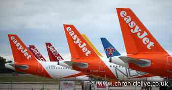 Police escort 'aggressive' man off easyJet flight for refusing to wear mask