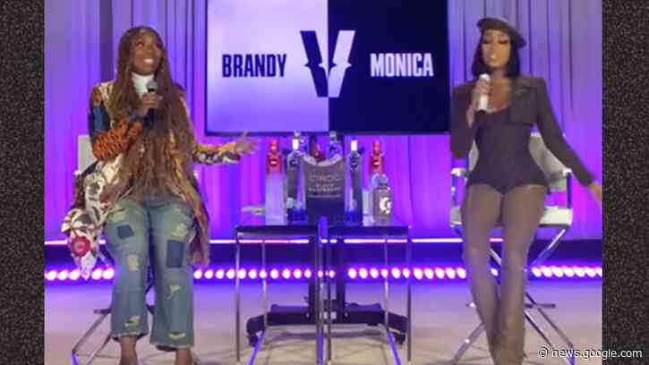 Brandy and Monica Verzuz Kicks Off with Tense Moment Before Talking Feud, Teasing Tour - TooFab