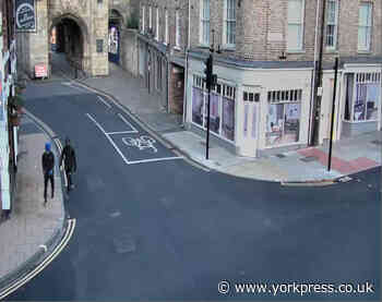 CCTV released of men believed to have vandalized York Minster