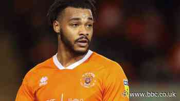 Joe Nuttall: Northampton Town sign Blackpool striker on loan