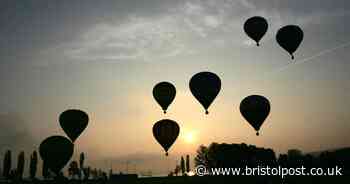 Flotilla of hot air balloons with speakers attached has launched