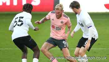 Steve Clarke was happy for Oli McBurnie to play in Sheffield United friendly