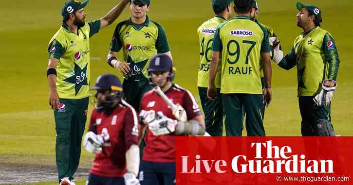 Pakistan beat England by five runs in the third Twenty20 – as it happened