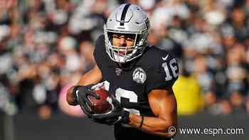 Raiders place WR Williams on season-ending IR