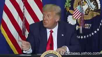 President Trump pledges $4 million to rebuild small businesses in Kenosha
