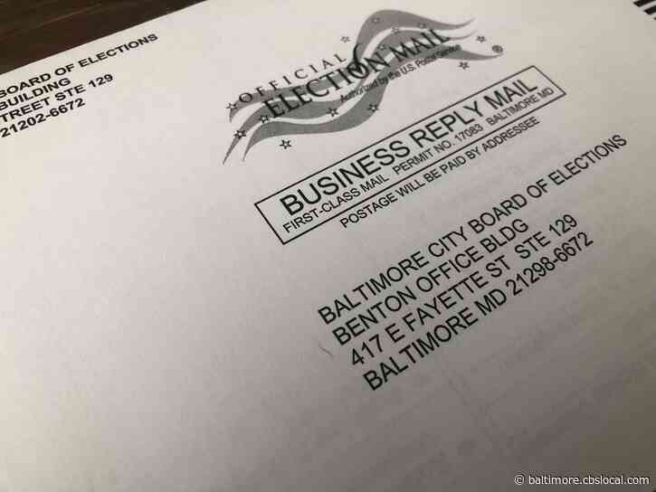 Absentee Ballot Applications Mailed To All Maryland Voters, Hogan Says