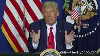 President Trump visits Kenosha after days of unrest, announces millions in aid