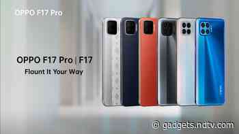 Oppo F17 Series Launching in India Today: How to Watch Live Stream, Expected Price, Specifications