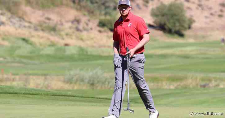 Ute golfer Mitchell Schow takes first-round lead in State Amateur