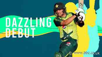England v Pakistan T20: Watch Haider Ali's best shots
