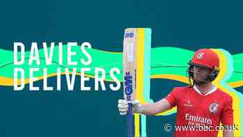 T20 Blast: Davies hits 82 as Lancashire beat Derbyshire