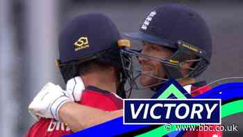 England v Pakistan: Dawid Malan hits winning runs in second T20