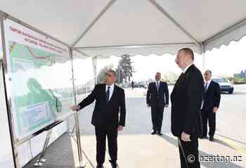 President Ilham Aliyev inaugurated Tartar-Seydimli-Garadaghli-Sarov highway VIDEO - AZERTAC News