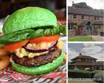 York pubs launch GREEN burger...and it's all for a good cause