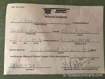 Unmasked Citizen With Medical Exemption Cuffed and Warned - Texas Scorecard