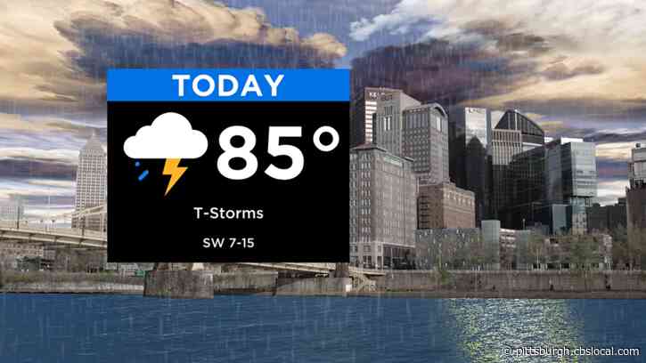 Pittsburgh Weather: Marginal Chance For Severe Weather