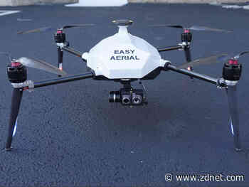 Drone-in-a-box takes over aerial security