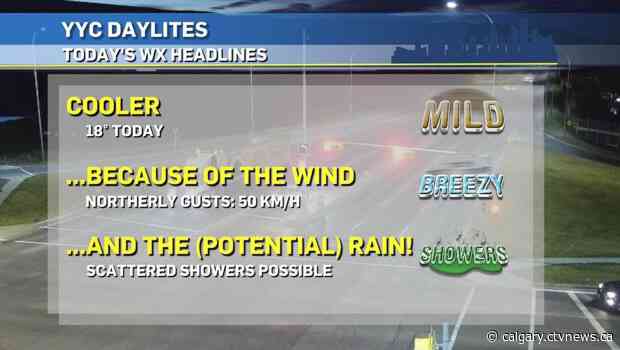 Windy again today, but it’s out of the north this time