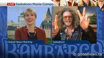 Bombargo on their camoea in “Bill & Ted Face the Music”