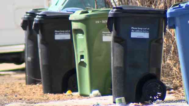 Extra garbage bags in Calgary will require a tag starting Oct. 1