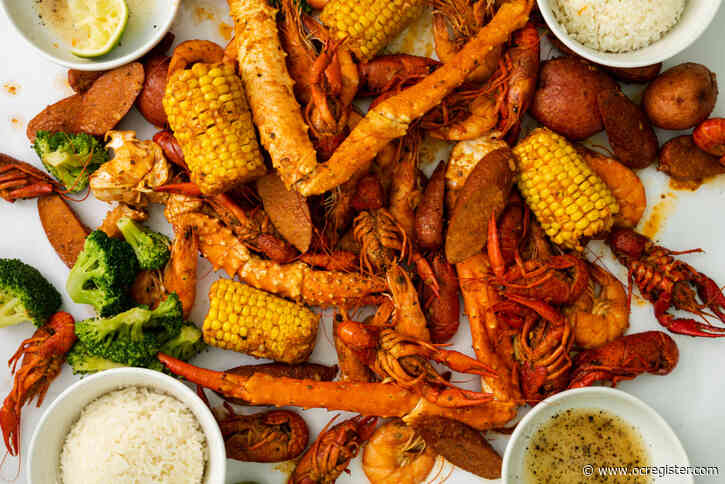 Best thing I ate: Bucket of crawfish, shrimp and crabs to-go