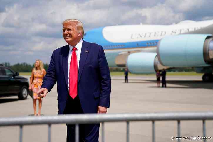Trump flexes power of incumbency in North Carolina trip