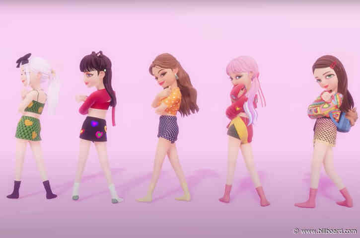 BLACKPINK & Selena Gomez Are ‘Ice Cream’ Chilling in a Waffle Cone for Animated Dance Performance Video