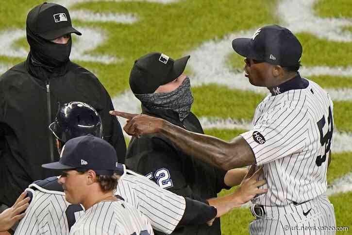 Chapman suspended 3 games for throwing near Brosseau's head